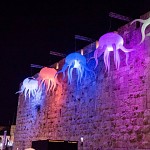 Méduses sur les murailles de la veille ville, Jérusalem. מדוזות ירושלמיות